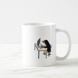 Taza De Café administrador de sistema del tux del pingüino