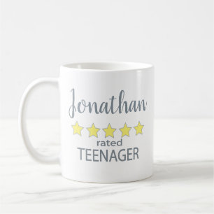 Taza De Café Adolescente De 5 Estrellas