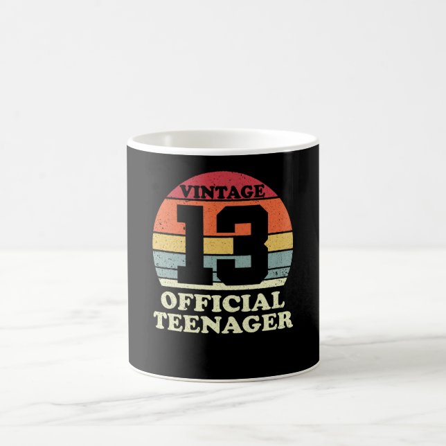Taza De Café Adolescente oficial de 13 años (Centro)