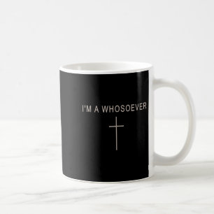 Taza De Café Adolescente Soy Un Cualquiera Cristiano Minimalist