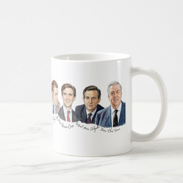 Taza De Café Adolfo Suarez y su Staff (Derecha)