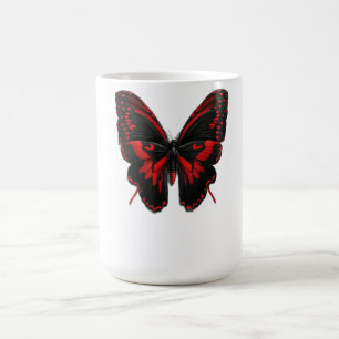 Taza De Café ADOM "Mariposa Elegante" Camiseta de Manga Larga p