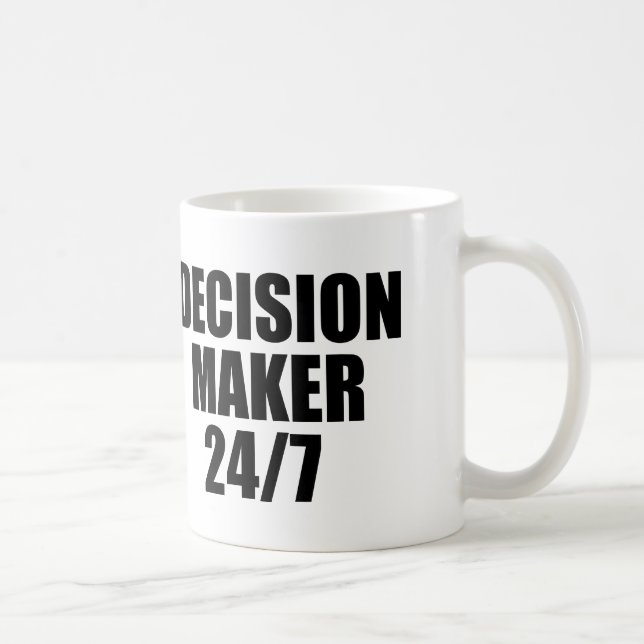 TAZA DE CAFÉ ADOPCIÓN DE DECISIONES 24/7 (Derecha)