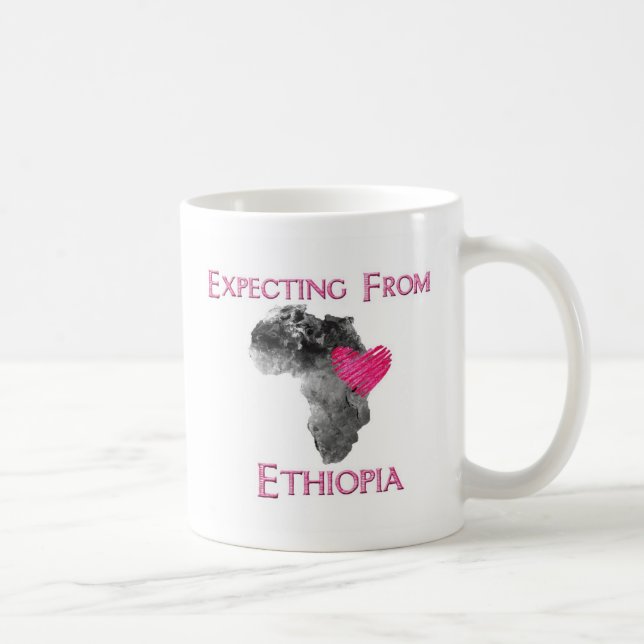 Taza De Café Adopción de Etiopía (Derecha)