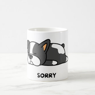 Taza De Café Adorable bulldog francés "lo siento" Mug