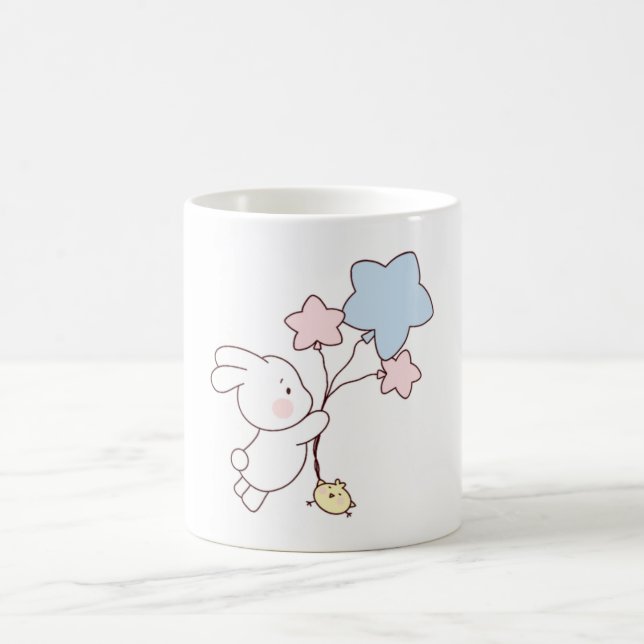 Taza De Café Adorable Bunny Mug (Centro)