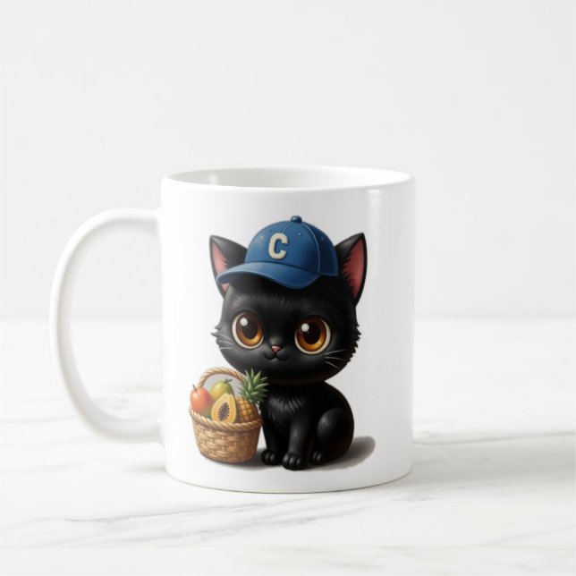 Taza De Café Adorable Cat Mug (Izquierda)