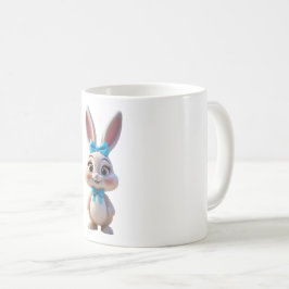 Taza De Café Adorable conejito de Pascua - Deslumbramiento feri