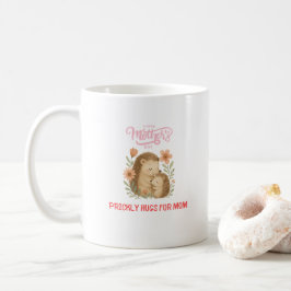 Taza De Café Adorable Erizo Día de la Madre