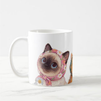 Taza De Café Adorable Fluffy Cat Lover Coffee Mug