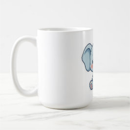 Taza De Café Adorable Kawaii Chibi Bebé Elefante