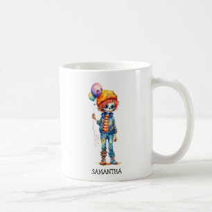 Taza De Café Adorable Kid Zombie - Cute Halloween (2)
