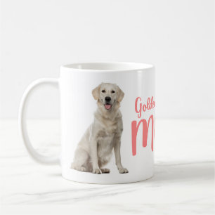 Taza De Café Adorable Madre Retriever Dorado Amor Cachorro Perr