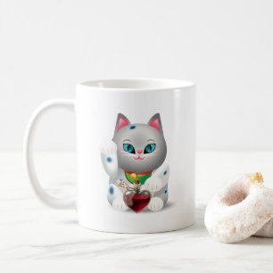 Taza De Café Adorable Neko Mug #001