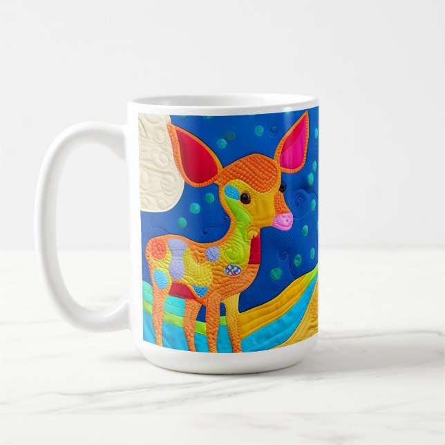 Taza De Café Adorable Pequeño Deer Bebé - Diseño Atractivo (Izquierda)