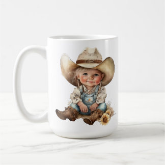 TAZA DE CAFÉ ADORABLE SONRIENTE PEQUEÑA CHICA