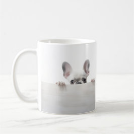 Taza De Café adorable tazón de fotografía de bulldog francés