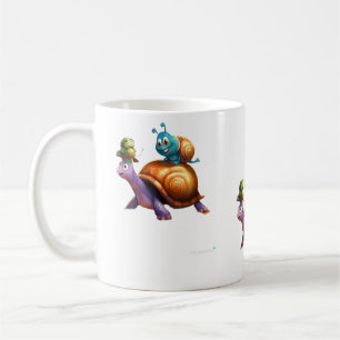 Taza De Café Adorable Turtletot"