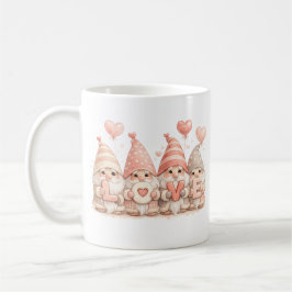 Taza De Café Adorable Valentine Gnome LOVE Mug