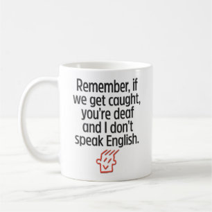 Taza De Café Adorables compañeros en el delito "Si nos atrapan