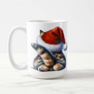 TAZA DE CAFÉ ADORABLES NAVIDADES DE VACACIONES KITTEN FUZZY BUT