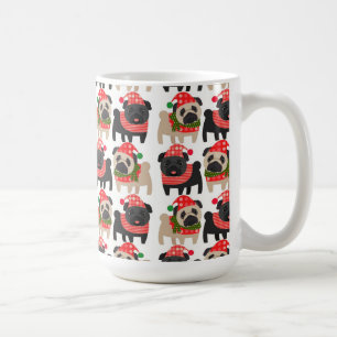 Taza De Café Adorables Navidades negros y aletargados
