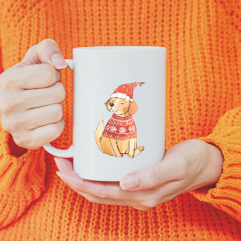 Taza De Café Adorables Navidades Perro Mug