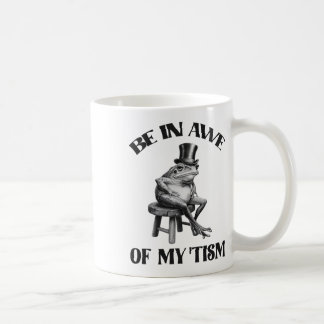 Taza De Café Adorarse De Mi Tismo Gracioso Retro De Autismo De