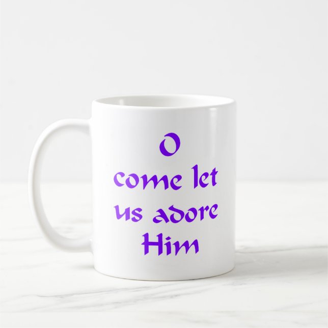 Taza De Café Adorémosle (Izquierda)