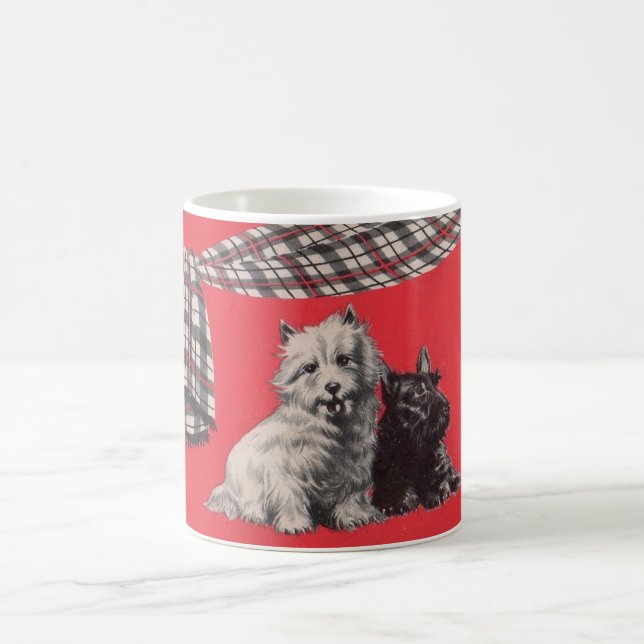 Taza De Café adormecedores terriers escoceses (Centro)