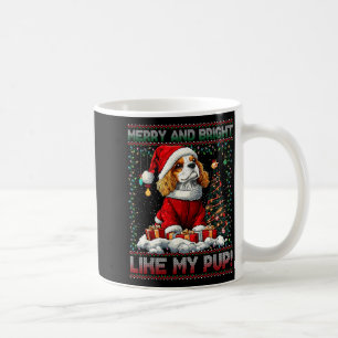 Taza De Café Adorno de árbol de Navidad Cavalier King Charles S