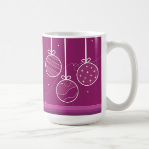 Taza De Café Adornos Navideños Festivos