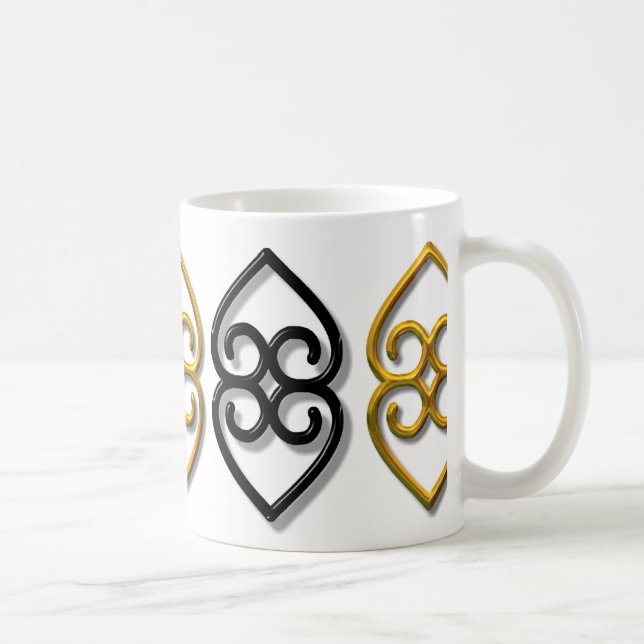 Taza De Café Adrinka - Tierra (Derecha)