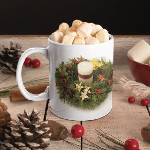 Taza De Café Advent Wreath