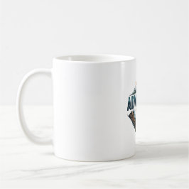 Taza De Café Adventure Awaits Peaks & Valleys Coffee Mug