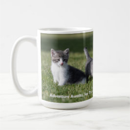 Taza De Café Adventure awath cat mug