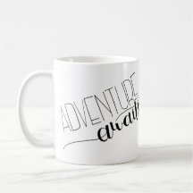 Adventure Awath Hand-Lettered Mug