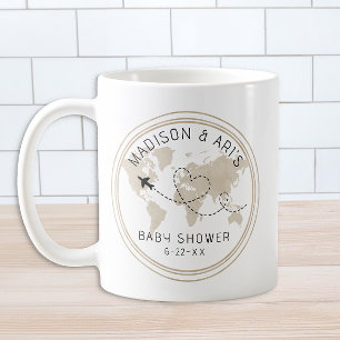Taza De Café Adventure Baby Shower Coffee Mug