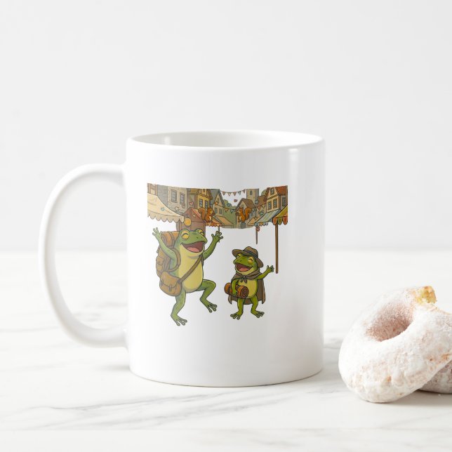 Taza De Café adventure frogs short story (Con donut)
