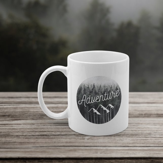 Taza De Café Adventure Woods (Subido por el creador)