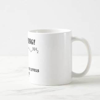 Taza De Café ¡Advertencia! Altos niveles de la dopamina dentro