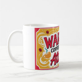 Taza De Café Advertencia: el café puede causar actitud