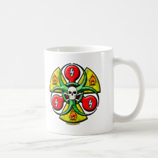 Taza De Café Advertencia extrema del peligro