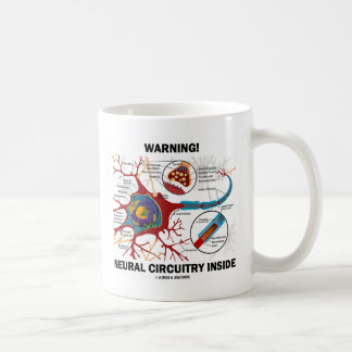 Taza De Café ¡Advertencia! Interior de los nervios del conjunto