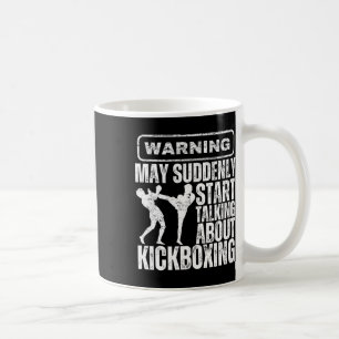 Taza De Café Advertencia: puede empezar a hablar de repente sob