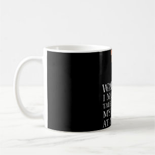 Taza De Café Advertencia: Puedo Empezar A Hablar Con Donkey En