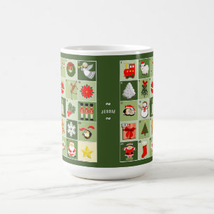 Taza De Café Adviento de Navidad