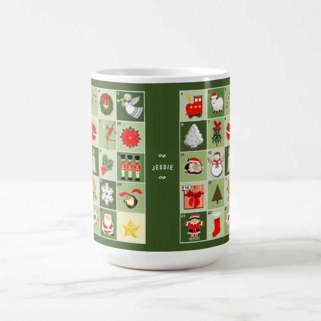 Taza De Café Adviento de Navidad (Centro)