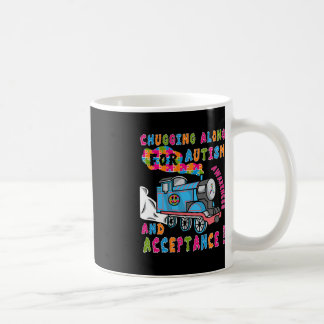 Taza De Café Advocate aceptación rompecabezas del tren Guay Aut