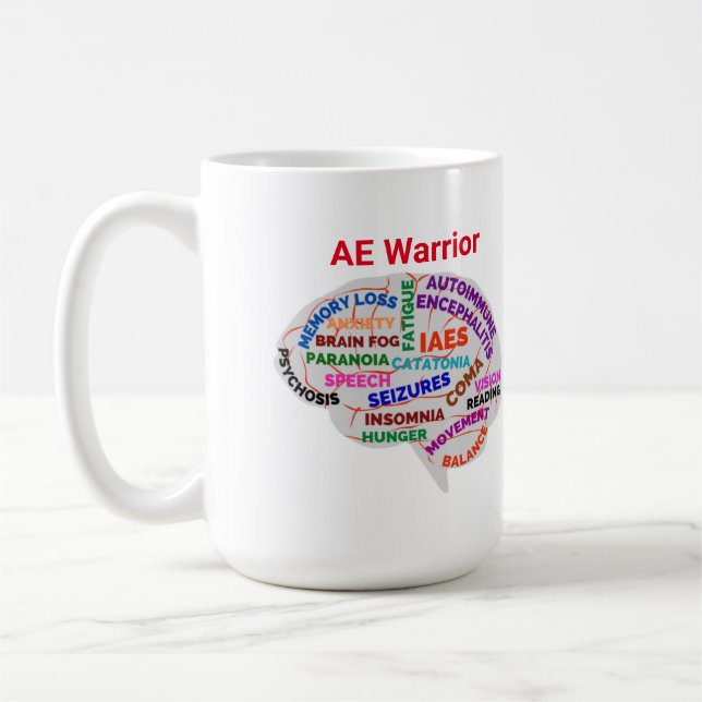 Taza De Café AE Warrior Awareness Mug (Izquierda)